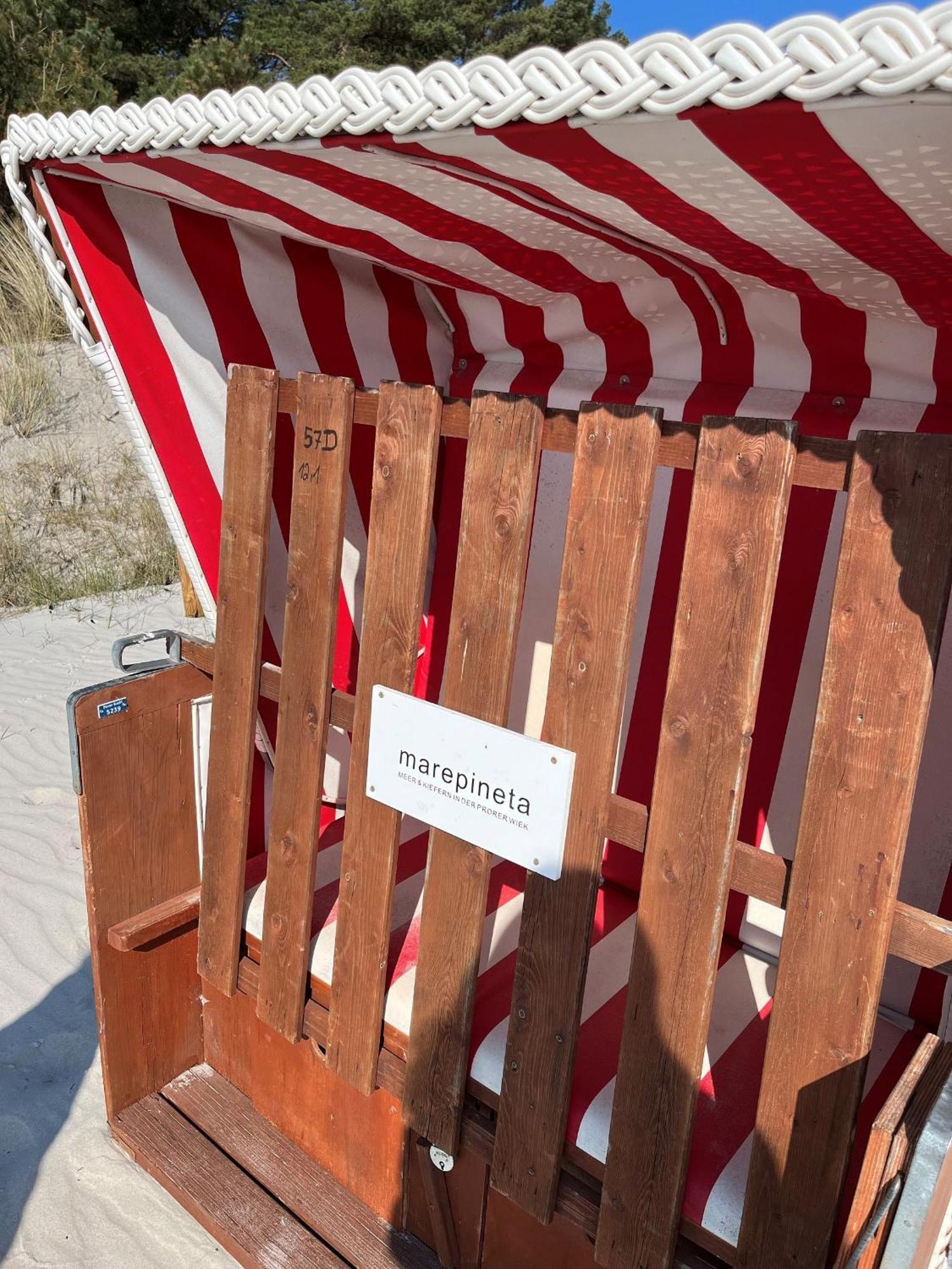 Ferienwohnung Marepineta Im Haus Zudar Prora Binz Zewnętrze zdjęcie